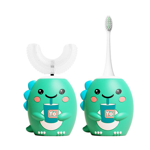 【可爱卡通造型，让宝宝爱上刷牙！】儿童电动牙刷卡通小黄鸭，声波充电式全自动儿童牙刷，专为2-12岁宝宝设计！ 商品图8
