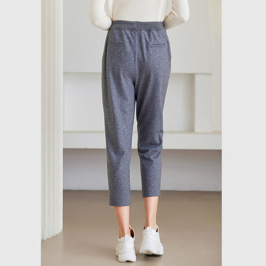 乔万尼绵羊毛哈伦裤时尚舒适休闲裤ET4F822 商品图4