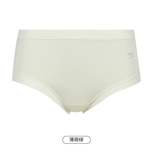 都市丽人基础木代尔系列纤柔绵内裤女100S莫代尔女士内裤中腰平角内裤LK45F1 商品图8
