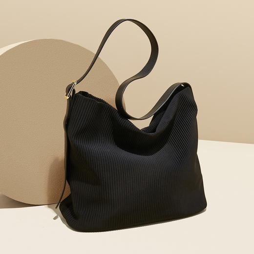 Safiya/索菲娅2024新款百搭时尚托特包大容量腋下包女士单肩斜挎女包 SF900547Y 商品图2