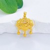 【限时克减150元】足金999 #儿童/宝宝 5G黄金镂空双面铃铛如意福字锁包吊坠(AG5GDZ00137-2)（预售产品下单后不退款不退货不换货不补差价） 商品缩略图0