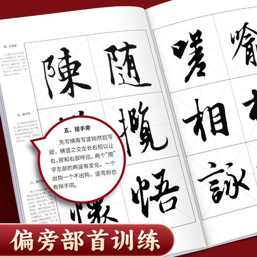 书法技法详解兰亭序王羲之行书字帖初学者临摹毛笔书法专用初学者入门教程详解 商品图4