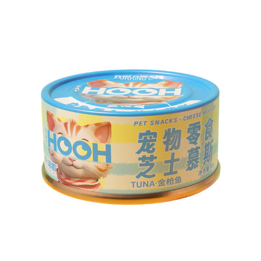 呼噜猫芝士慕斯罐头85g*24罐 高含肉量  鲜肉奶糕罐 幼猫成猫辅食罐 不吃包退 商品图3