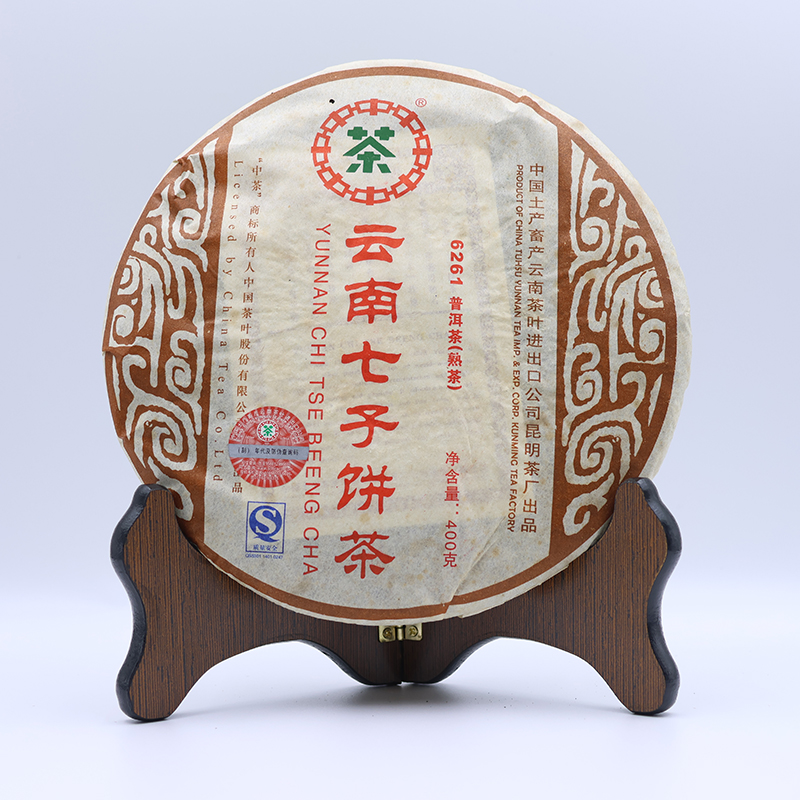 2007年中茶6261熟茶400g