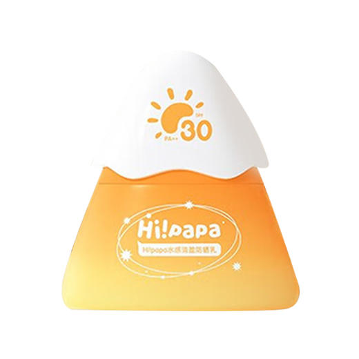 海龟爸爸小金山水感清爽防晒乳SPF30 儿童婴儿物理防晒温霜和温水可卸30g 商品图0