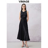 VIMAGE纬漫纪夏季新款气质收腰显瘦无袖连衣裙V2177701 商品缩略图5