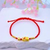 【限时7.5折】【定价黄金】足金 #招财进宝 #儿童/宝宝 3D硬金金币转运珠黄烤漆元宝招财貔貅宝宝红绳调节成品手串(AA3DSC00329)（预售产品下单后不退款不退货不换货不补差价） 商品缩略图2
