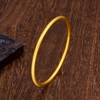【限时克减150元】足金999.9 【油亮半空心】古法传承(面宽约3.1-3.3mm)古法光圈古法素圈固口古法手镯(GFSZW00022-06)（预售产品下单后不退款不退货不换货不补差价） 商品缩略图1
