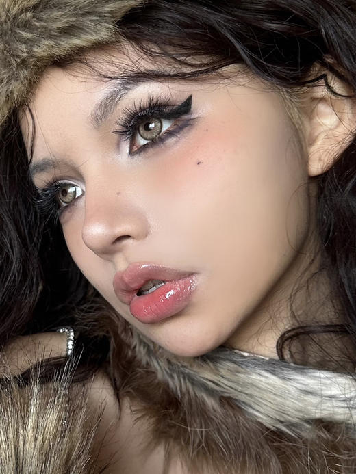 【中直径】Kitty Sundae-中古废土14.2mm【月抛 0-800度 无525/575】 商品图11