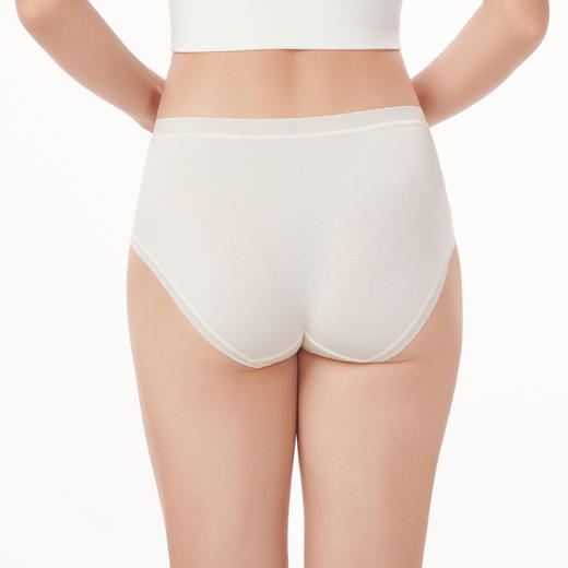 都市丽人健康系列舒肤棉内裤女纯棉女士内裤中腰平角内裤LK45A7 商品图3