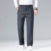 【牛奶丝】【新款DZP】大依优型大码直口休闲裤弹力松紧腰加肥加大宽松舒适运动裤男装裤子长裤 商品缩略图3