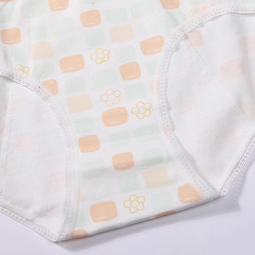 都市丽人功能系列生理裤内裤女超爽棉女士内裤中腰三角内裤LK48A2 商品图4