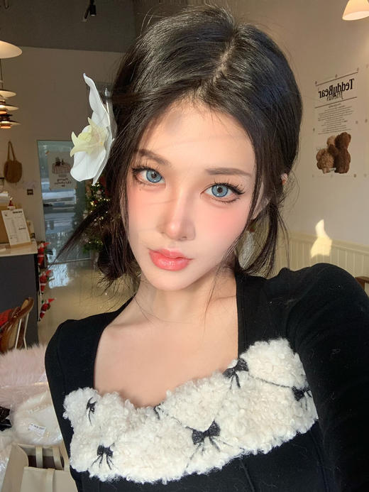 【中直径】Kitty Sundae-冰岛废墟14.2mm【月抛 0-800度 无525/575】 商品图2