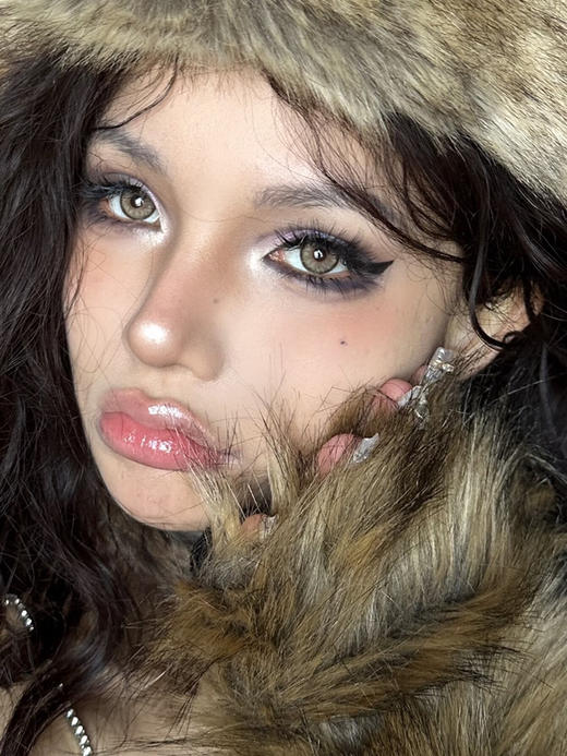 【中直径】Kitty Sundae-中古废土14.2mm【月抛 0-800度 无525/575】 商品图10