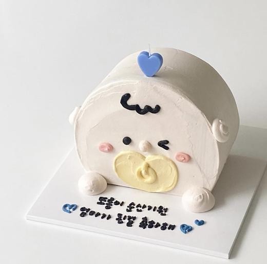 宝宝🍼百天 满月 周岁蛋糕 商品图0
