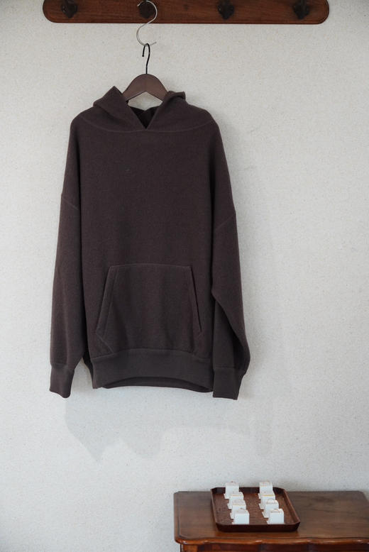 ORDINARY FITS 连帽卫衣棕色套头衫 商品图0