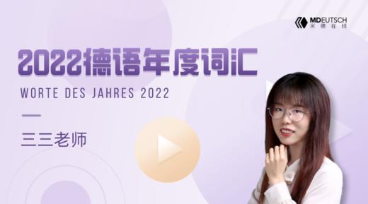 2022年德语年度词汇 商品图0