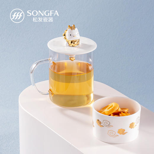 小龙仔水杯零食碗套组 商品图0