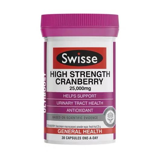 Swisse斯维诗小蔓越莓 30粒 呵护女性私处健康 维持尿道健康 商品图1
