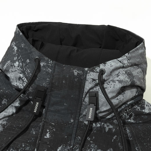 HX 冬季短款带帽羽绒服新国标90白鸭绒宽松/Z100340016101/02 商品图12