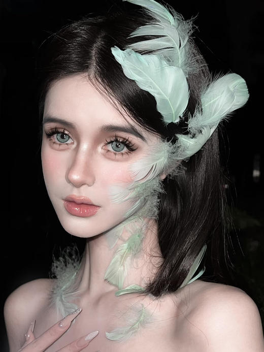 【中直径】Kitty Sundae-毒药胶囊14.2mm【月抛 0-800度 无525/575】 商品图9