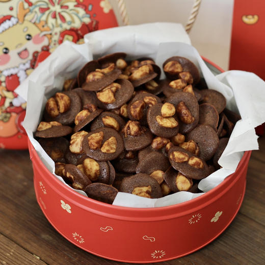 夏威夷果飞碟礼盒（龙年新春版） 商品图0