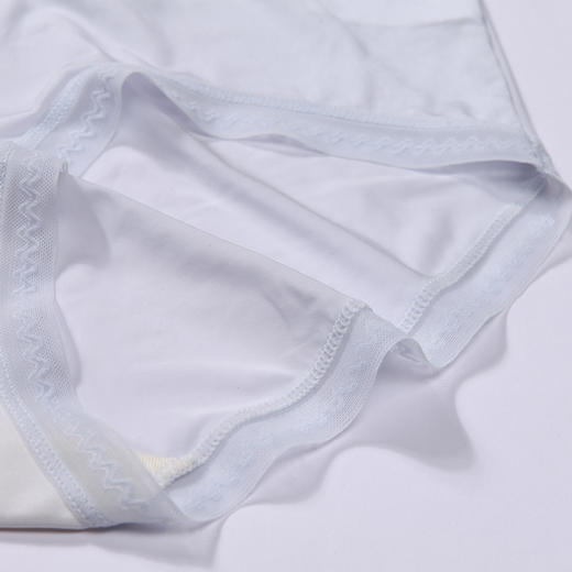 都市丽人基础系列薄透丝滑内裤女锦纶女士内裤速干中腰平角内裤LK45C2 商品图3