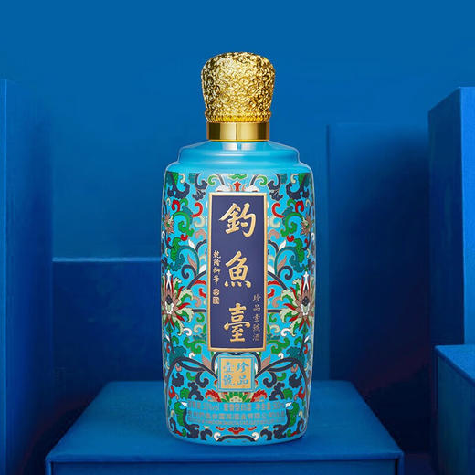 钓鱼台珍品一号酒(珐琅彩) 贵州茅台镇酱香型53度白酒 53度 500mL单瓶装 商品图4