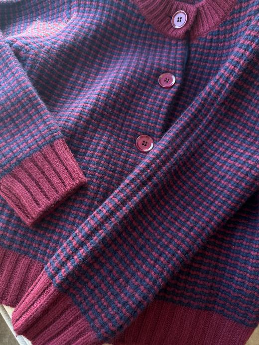 新紫红羊绒衫 商品图6