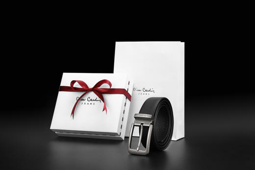 皮尔简约美学牛皮男士针扣皮带腰带 商品图6