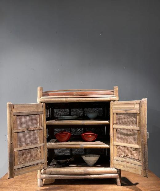 竹编茶叶储存橱柜，顺丰包邮 商品图3