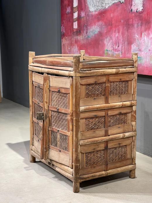 竹编茶叶储存橱柜，顺丰包邮 商品图4