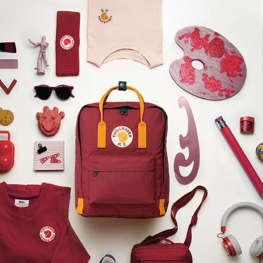 Fjallraven北极狐男女Kanken Beijing经典旅行16L双肩背包02376 商品图3