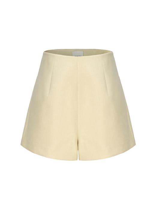 【午后奶茶】百搭A字高腰短裤 商品图4