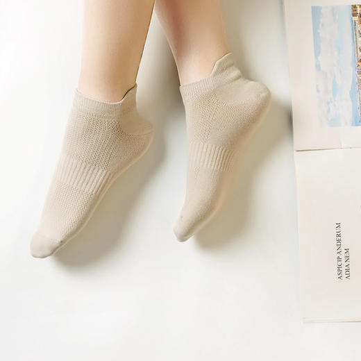都市丽人简约系列短筒袜高含棉袜子中厚短筒袜短筒袜LC4DA6 商品图0