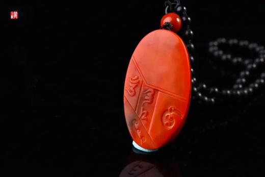 南红【龙凤配】吊坠 配精美编织挂绳 商品图4