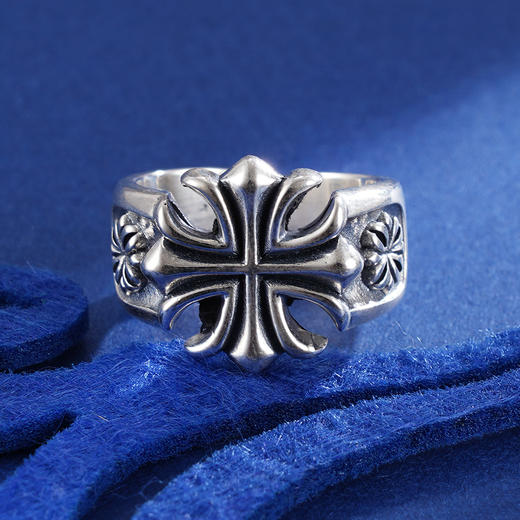 子佩集S925银【瑞邦】戒指【YFJZ015】仿古2401 商品图1