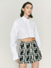 【摩登时代】品牌定制字母印花A字高腰短裤 商品缩略图3