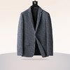 【新款DDA】大依优型大码品质西服外套商务夹克男宽松加肥加大码上衣胖子正装休闲 商品缩略图0
