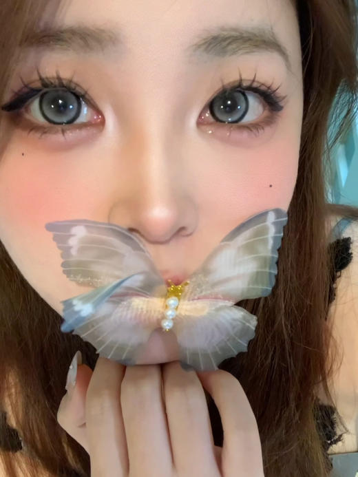 【大直径】Doragina-落泪月光-14.5mm【年抛 0-1000度 无525/575】 商品图3