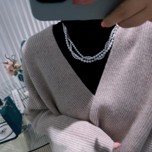 甄珠贝 120cm长链 ot扣 3-4/5-6/7-8mm 十几种造型可以打造 超好搭配的珍珠宝贝 天然淡水珍珠 商品图6