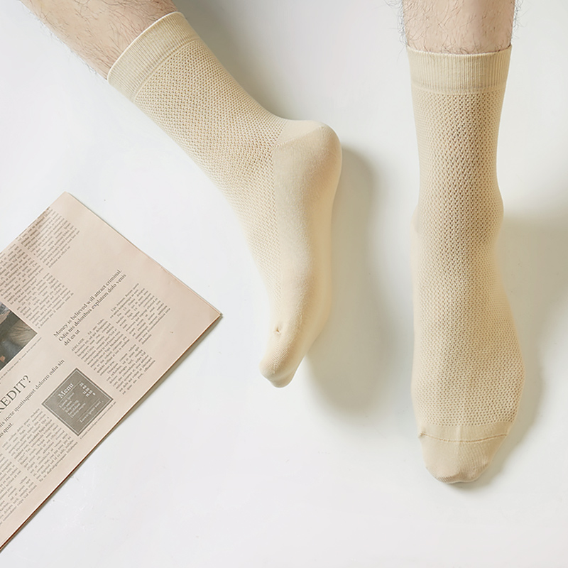 都市丽人都市锋尚简约系列中筒袜高含棉袜子中厚FC4DB4