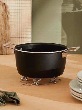 ALESSI/Tripod三角隔热架厨房置物架餐桌隔热垫放锅支架金属
