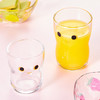 日本原装Aderia笑脸水杯套装石塚硝子饮料杯玻璃杯（一大一小） 商品缩略图3