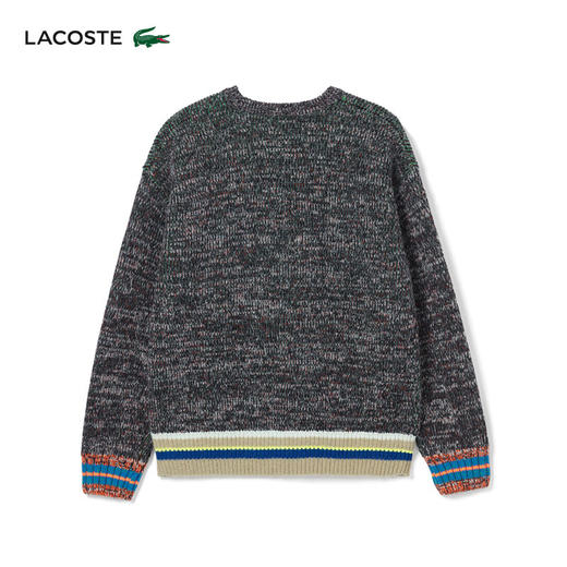 Lacoste法国鳄鱼男女同款新款文艺风卡通针织毛衣AH1780-10 商品图1
