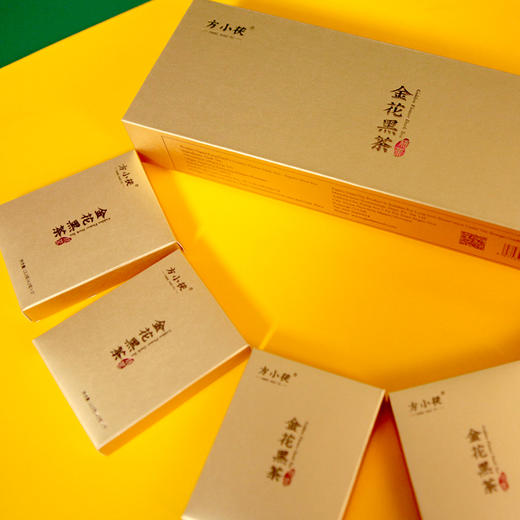 方小茯金花黑茶 泾阳茯砖茶 陕西礼 品质茶 墨君茯茶 商品图1
