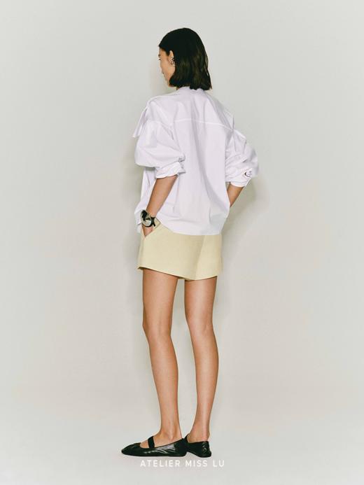 【午后奶茶】百搭A字高腰短裤 商品图2