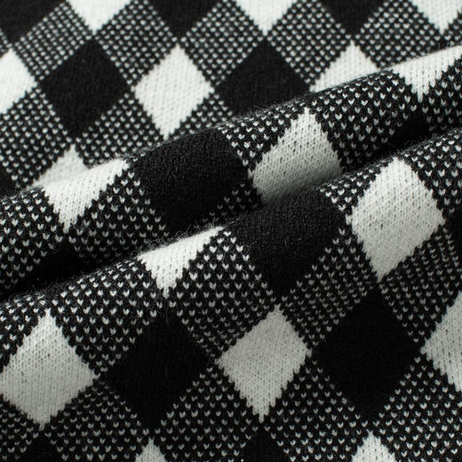 27DKCF2392【棋盘格】罗蒙经典爆款针织开衫男时尚百搭针织外套男舒适男式针织衫 商品图8