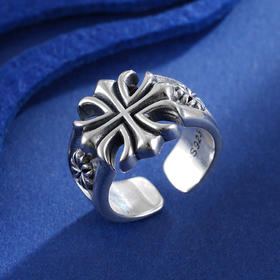 子佩集S925银【瑞邦】戒指【YFJZ015】仿古2401