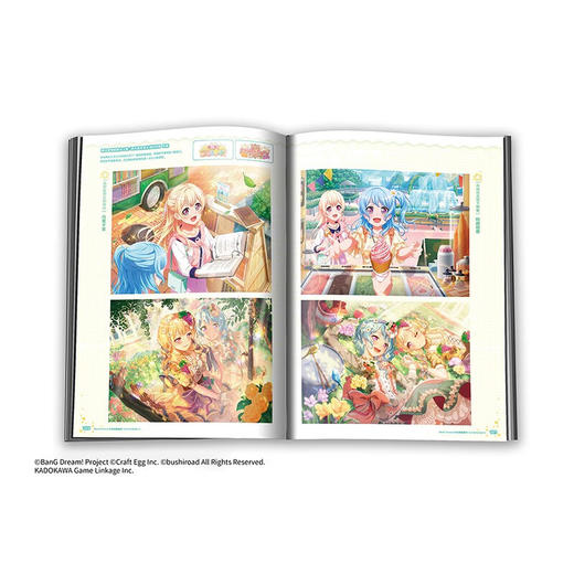 BanG Dream  少女乐团派对   官方视觉设定集   02 日本FAMI通App编辑部 著 动漫 商品图4